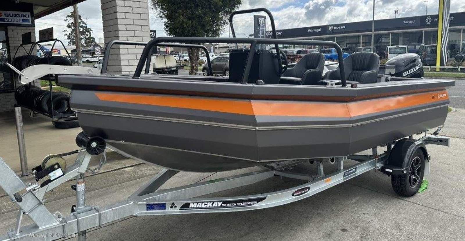 Senator 500SC | Suzuki DF75ATL | Mackay trailer